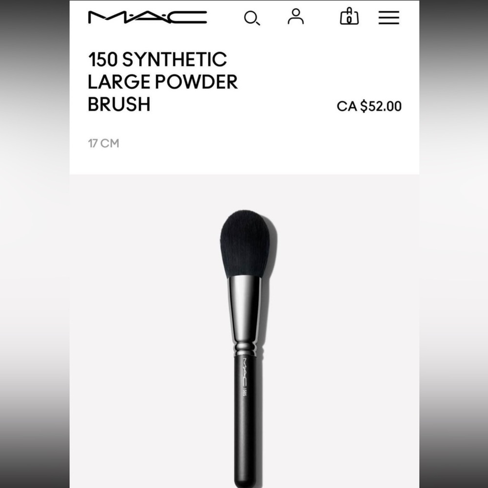 MAC 150 Large Powder Brush